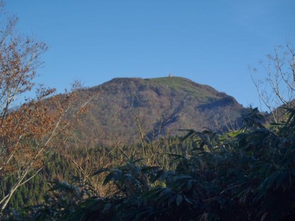 氷ノ山越から山頂を